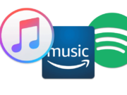 Apple Music mělo v roce 2019 druhý největší počet předplatitelů. První je stále Spotify. apple music spotify a amazon music podil na trhu v roce 2019