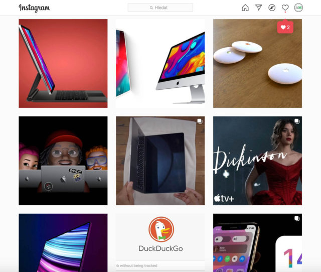 jsme na instagramu applemagazin