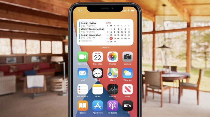 widget kalendar na ios 14