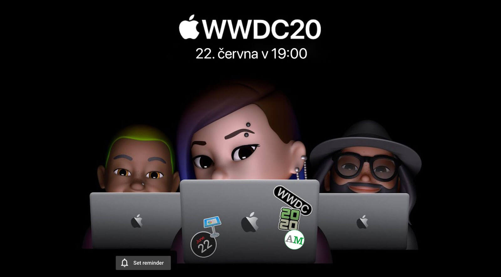 WWDC 2020 pozvánka na keynote