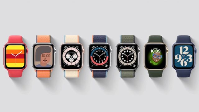 nove ciferniky apple watch 6 a SE