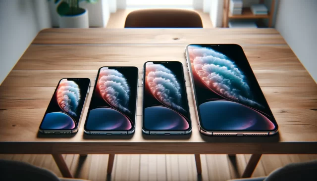 zvětšení displeje iphone 16 pro a pro max