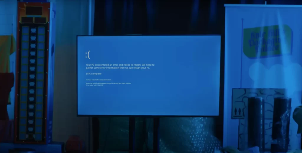 modrha obrazovka smrti windows