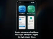 Apple přepracoval aplikace TestFlight a Podpora Apple do stylu Liquid Glass podpora apple novy design-liquid glass
