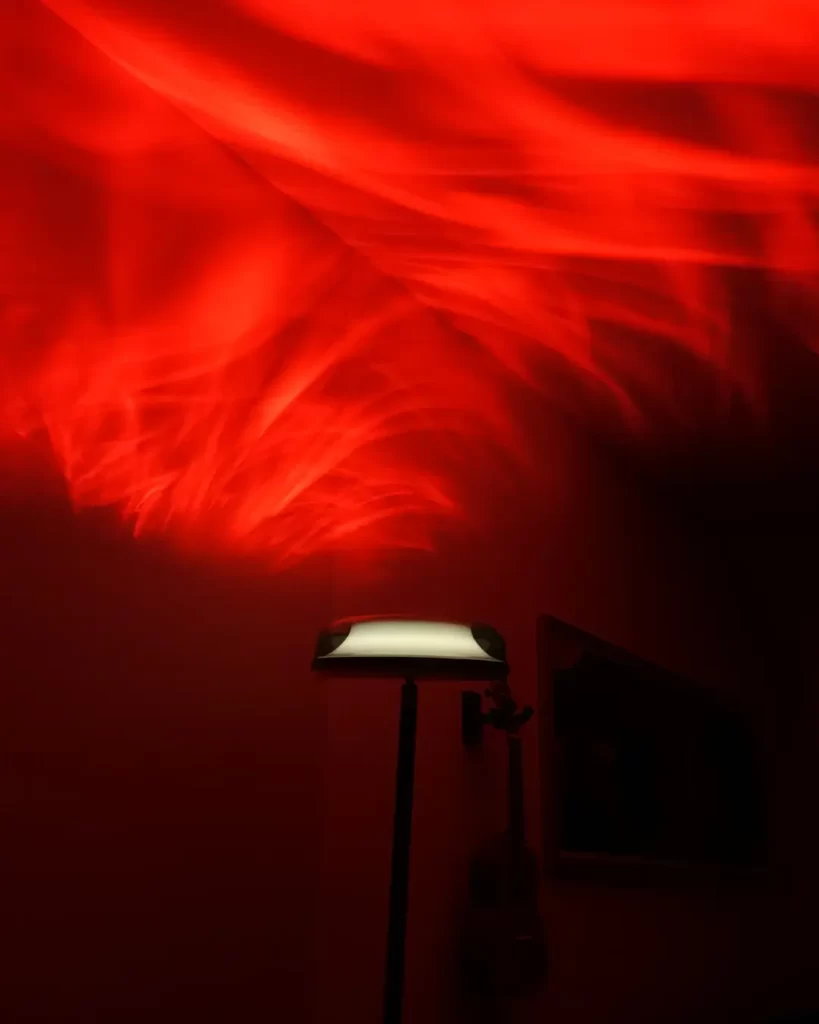 govee uplighter cerveny efekt