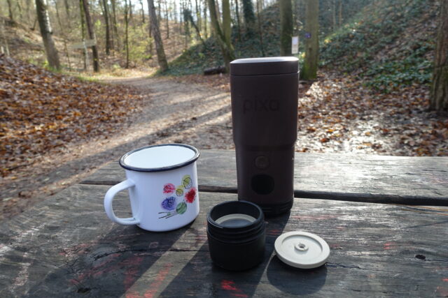 pixapresso s plechackem