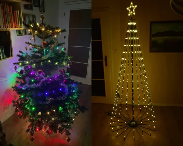 vancni svetla na stormek i na zahradu