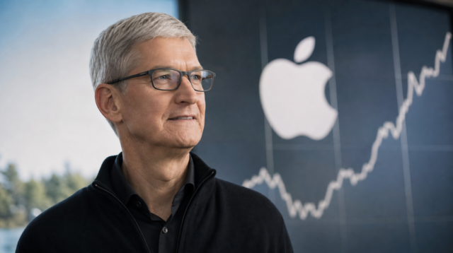 Apple hlásí výsledky, možná naposledy s Cookem jako CEO