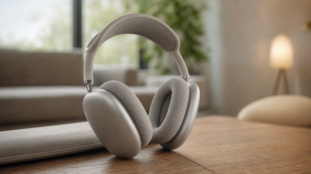 Náhlavní bezdrátová sluchátka Beats s mušlovým designem náušníků Náhlavní bezdrátová sluchátka Beats s mušlovým designem náušníků