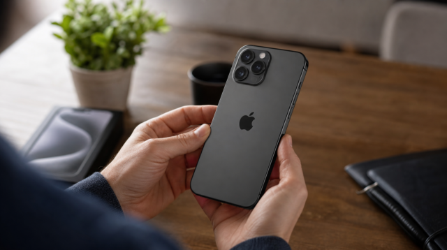 Obrazovka Informace o iPhonu se sériovým číslem a číslem modelu