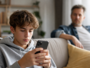 Meta zaplatí 18 miliard dolarů za dopad sítí na teenagery Teenager s iPhonem v ruce používá sociální síť