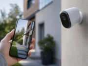 Apple podmínil AI souhrny z kamer vyšším tarifem iCloud+, až 60 dolarů měsíčně Bezpečnostní kamera chytré domácnosti a telefon s aplikací Domácnost