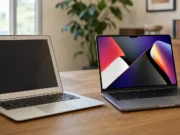 Konec Intel Maců: appky je smí opustit, tři modely jsou zastaralé Starší Intel MacBook vedle novějšího Macu s Apple Silicon