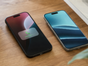 iPhone Handoff v iOS 27 sdílí číslo mezi dvěma iPhony, Česko zatím čeká Dva iPhony s telefonním hovorem, mezi kterými se přepíná jedno sdílené číslo