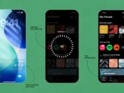 Sonos 27 přináší ovládání přes ChatGPT a těsnější propojení s iPhonem Tři obrazovky iPhonu s aplikací Sonos 27: ovládání na uzamčené obrazovce, virtuální ovladač hlasitosti a nová navigace