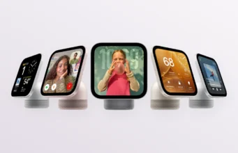 Apple HomeView je povedený chytrý displej, ne revoluce domácnosti Apple HomeView, pět kusů vedle sebe s různými ciferníky