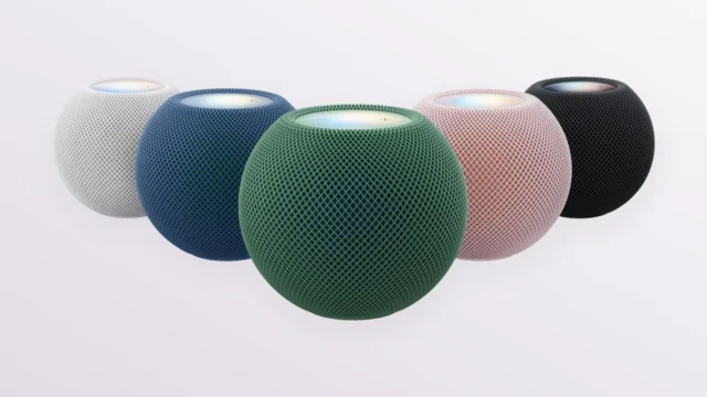 HomePod mini 2 v pěti barvách