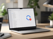 Mail na Macu může přestat synchronizovat pracovní Microsoft 365: co dělat MacBook s otevřenou aplikací Mail a upozorněním na chybu synchronizace