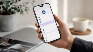 Nastavení Siri na iPhonu s možností vyzkoušet Siri AI v beta verzi