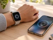 Jak spárovat Apple Watch s novým iPhonem a co dělat, když párování selže Apple Watch na zápěstí vedle nového iPhonu při párování